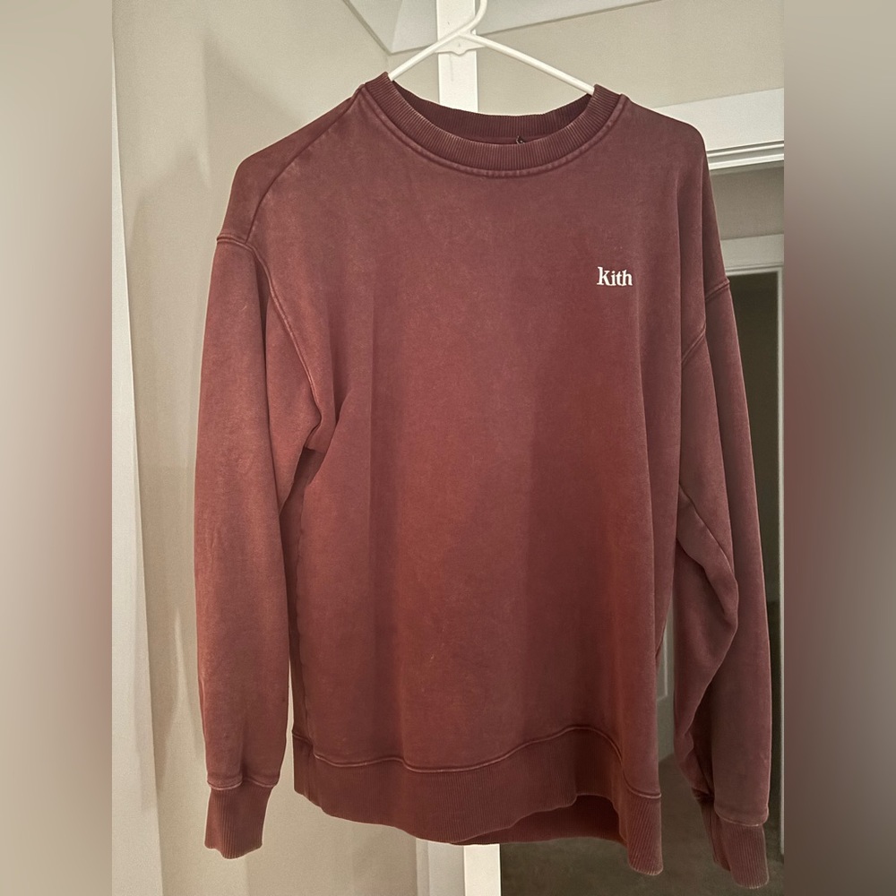 Kith Women’s Wine Crewneck Sweater